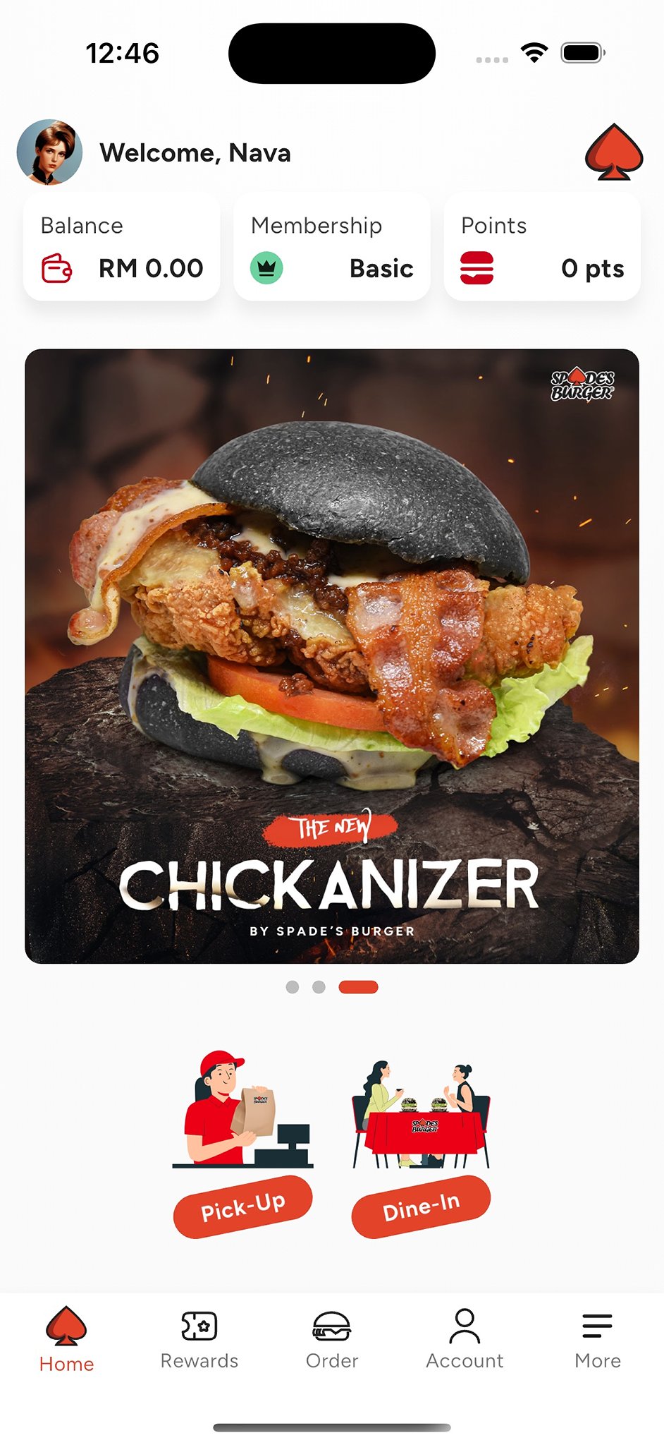 App screen